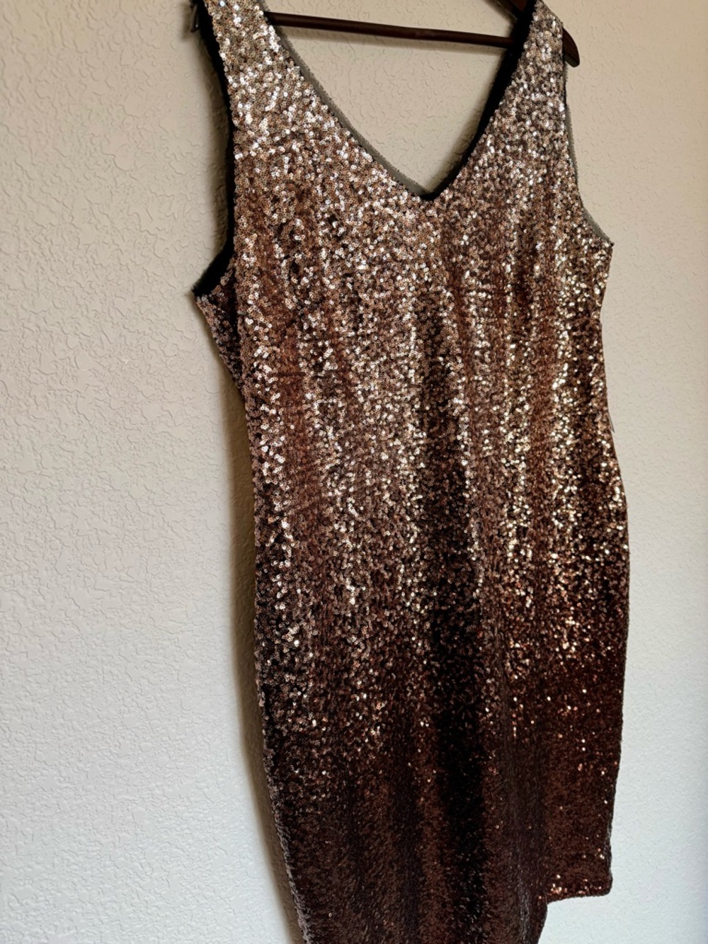 Rachel‎ by Rachel Roy Ombré Sequin Cocktail Dress | Glam Party Formal| NWT 18W - Picture 7 of 16